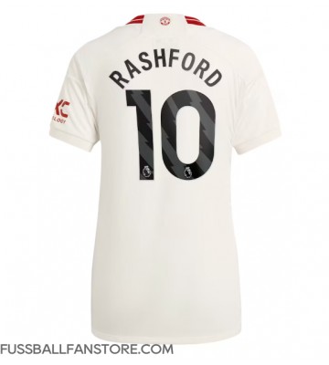 Manchester United Marcus Rashford #10 Replik 3rd trikot Damen 2023-24 Kurzarm